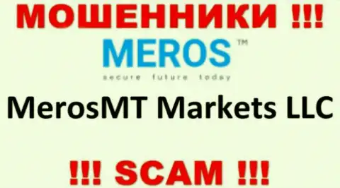 Контора, которая управляет мошенниками MerosTM - это MerosMT Markets LLC