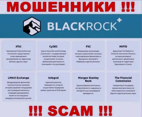 Регулятор (FSC), не влияет на мошеннические уловки BlackRockPlus - прокручивают делишки вместе