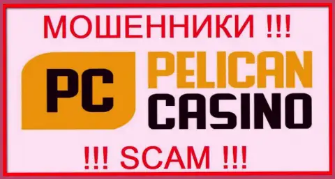 Логотип ОБМАНЩИКА PelicanCasino Games
