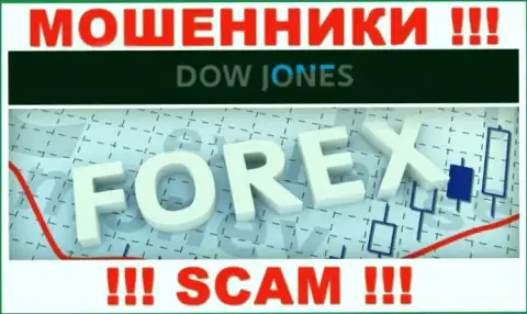 Dow Jones Market говорят своим доверчивым клиентам, что трудятся в сфере ФОРЕКС