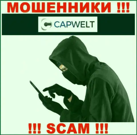 Будьте очень осторожны, трезвонят интернет аферисты из CapWelt