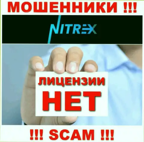 Будьте очень осторожны, компания Nitrex не получила лицензию на осуществление деятельности - интернет ворюги