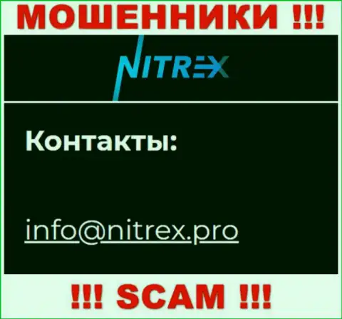 Не отправляйте сообщение на е-майл ворюг Nitrex Pro, приведенный на их веб-портале в разделе контактной информации это очень опасно