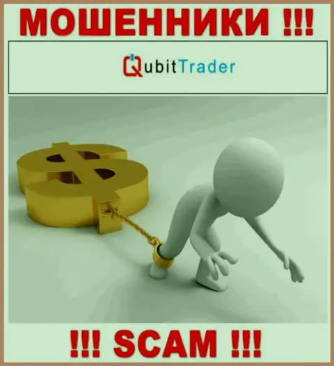 НЕ ТОРОПИТЕСЬ иметь дело с брокерской компанией QubitTrader, указанные internet мошенники постоянно прикарманивают деньги клиентов