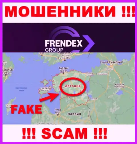 На сайте Френдекс вся информация касательно юрисдикции неправдивая - явно разводилы !!!