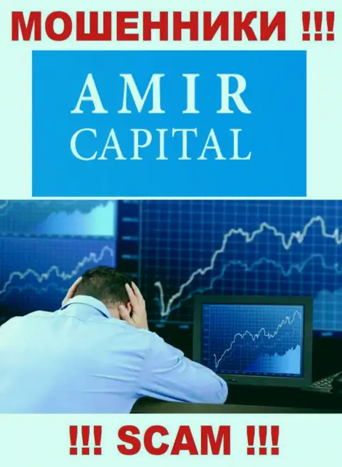 Имея дело с дилером Амир Капитал профукали денежные активы ? Не опускайте руки, шанс на возвращение имеется