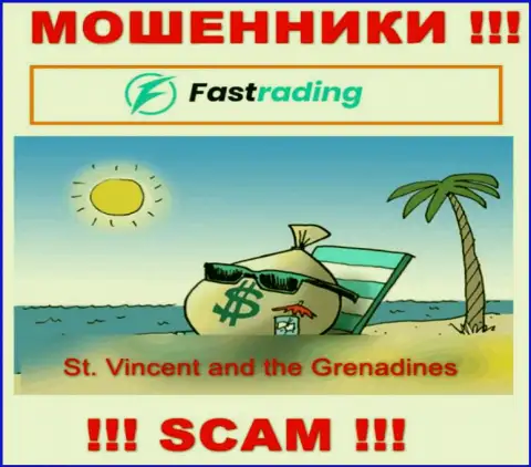 Оффшорные интернет-аферисты FasTrading скрываются тут - St. Vincent and the Grenadines