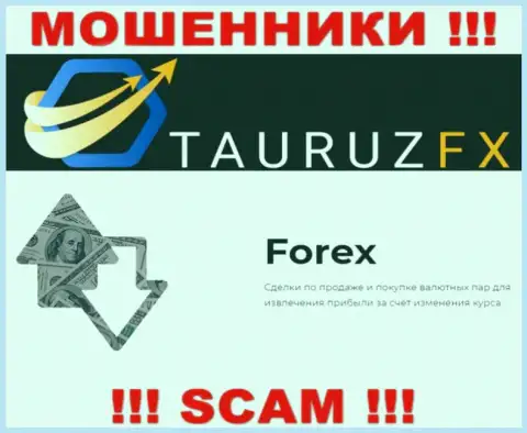 FOREX - это именно то, чем промышляют интернет-мошенники Tauruz FX