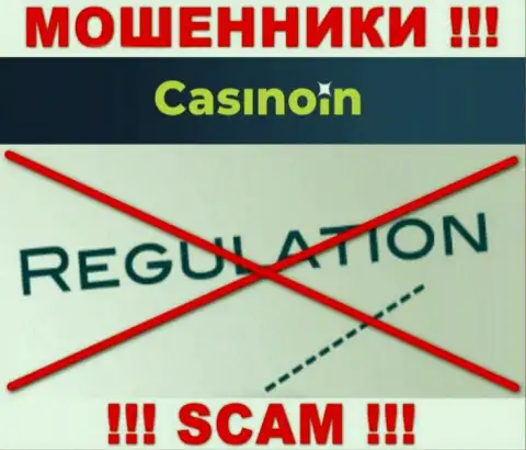 Материал о регуляторе организации Casino In не разыскать ни на их web-сайте, ни в сети internet
