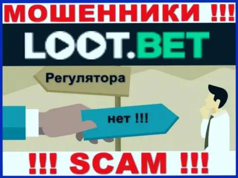 Информацию о регуляторе организации Loot Bet не найти ни на их сайте, ни в сети