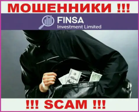 Не ведитесь на возможность заработать с интернет мошенниками Finsa - это капкан для лохов