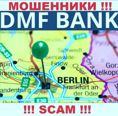 На официальном web-ресурсе DMF-Bank Com сплошная липа - достоверной информации о юрисдикции нет
