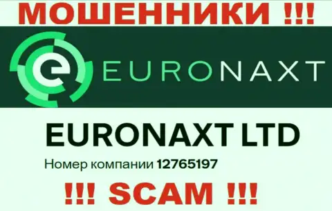 Не работайте совместно с EuroNax, регистрационный номер (12765197) не причина доверять финансовые средства