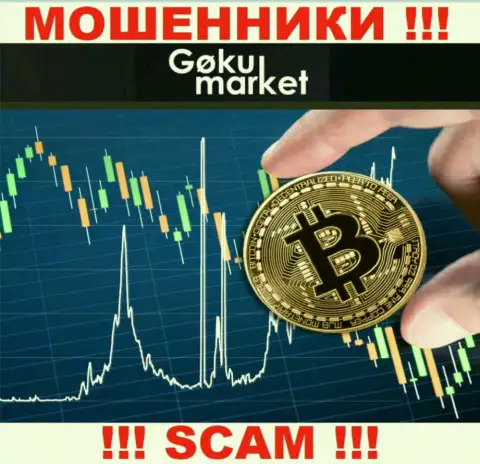 Будьте очень внимательны, вид деятельности Гоку Маркет, Crypto trading - это обман !