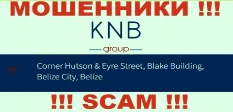 Финансовые вложения из KNBGroup вывести невозможно, потому что расположены они в оффшоре - Corner Hutson & Eyre Street, Blake Building, Belize City, Belize