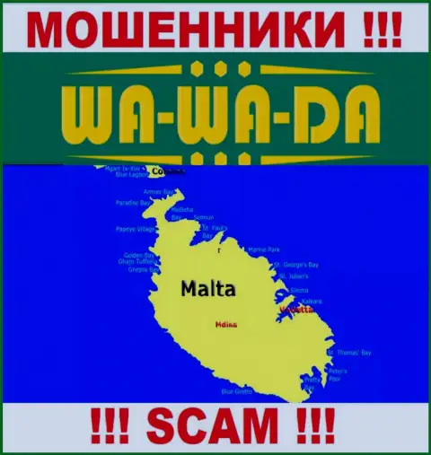 Malta - именно здесь зарегистрирована компания Ва-Ва-Да Ком