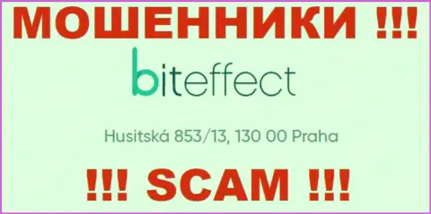 BitEffect Net, по тому адресу, который они предоставили у себя на web-портале, не сможете найти, он фиктивный