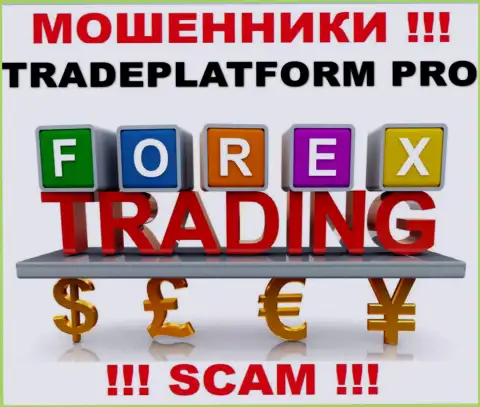 Не стоит верить, что работа Trade Platform Pro в области FOREX легальная