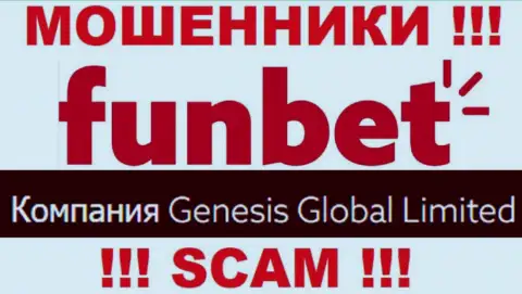 Данные об юридическом лице компании Genesis Global Limited, это Genesis Global Limited