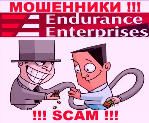 Доход с компанией EnduranceFX Com Вы не увидите - очень опасно вводить дополнительно денежные активы
