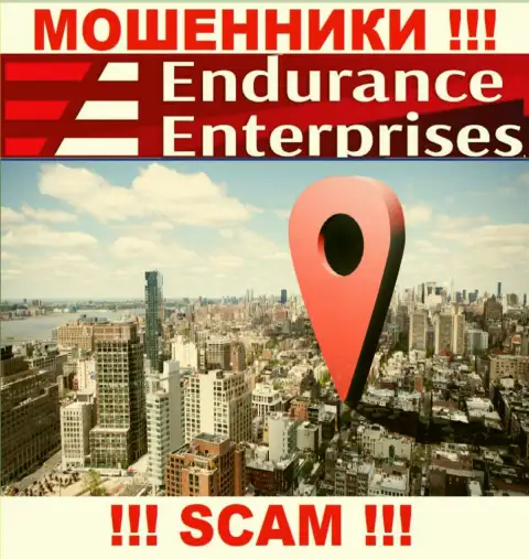 Обойдите десятой дорогой мошенников Endurance Enterprises, которые скрывают юридический адрес регистрации