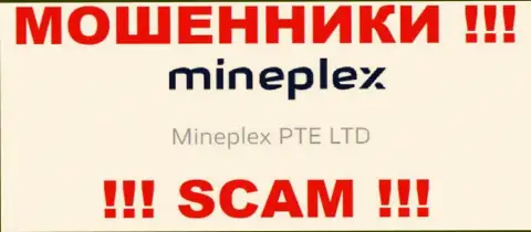 Руководителями МайнПлекс ПТЕ ЛТД является контора - Mineplex PTE LTD