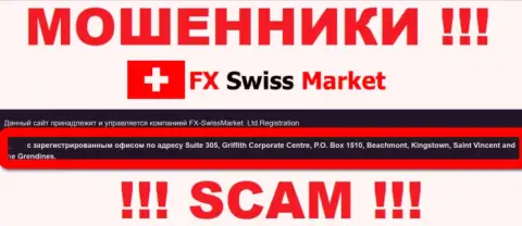Официальное место регистрации лохотронщиков FX-SwissMarket Com - Saint Vincent and the Grendines
