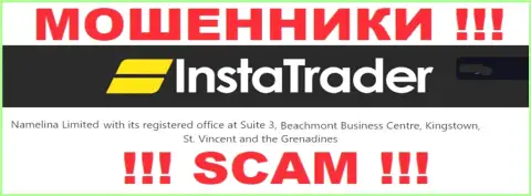 Будьте крайне осторожны - компания Insta Trader скрывается в оффшорной зоне по адресу: Suite 3, ​Beachmont Business Centre, Kingstown, St. Vincent and the Grenadines и кидает людей