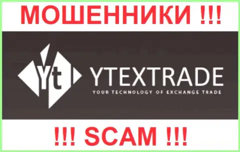 Logo мошеннического forex брокера YtexTrade Com